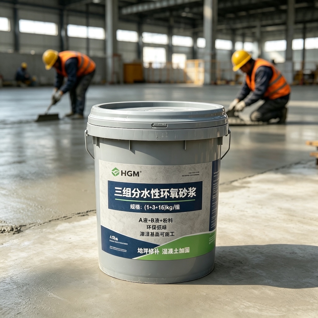 望城三组份水性环氧砂浆